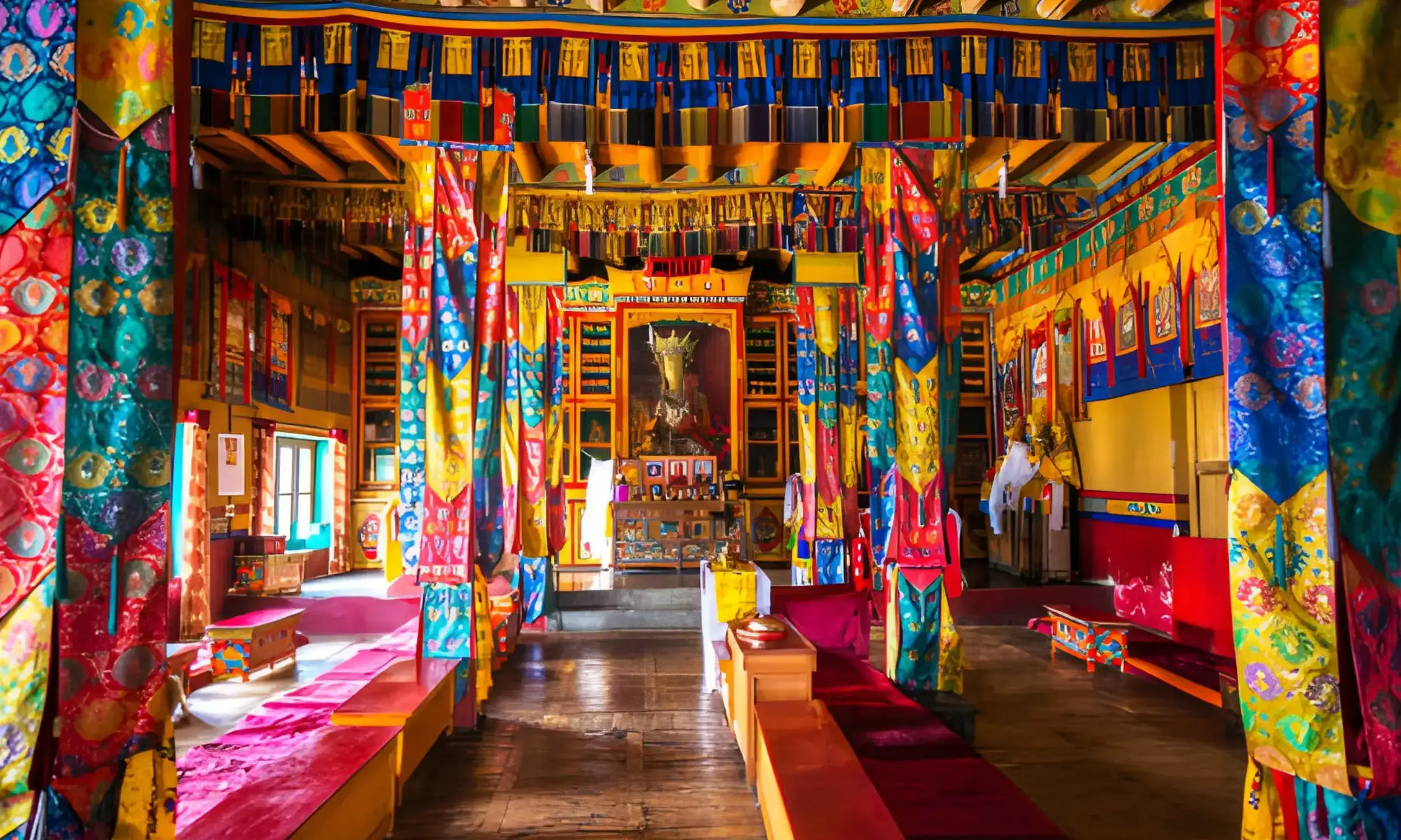 Ladakh Buddhist Tour- Diskit Monastery 